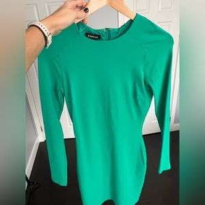 Long sleeve bebe dress